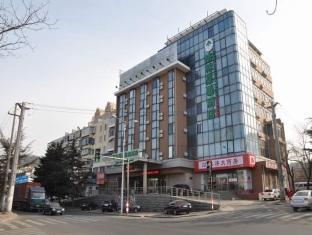 Greentree Inn Shandong Yantai Dahaiyang Road Express Hotel Jentaj Kültér fotó